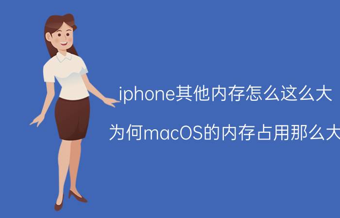 iphone其他内存怎么这么大 为何macOS的内存占用那么大？